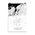 Urelas City + Star Map Personalized Print